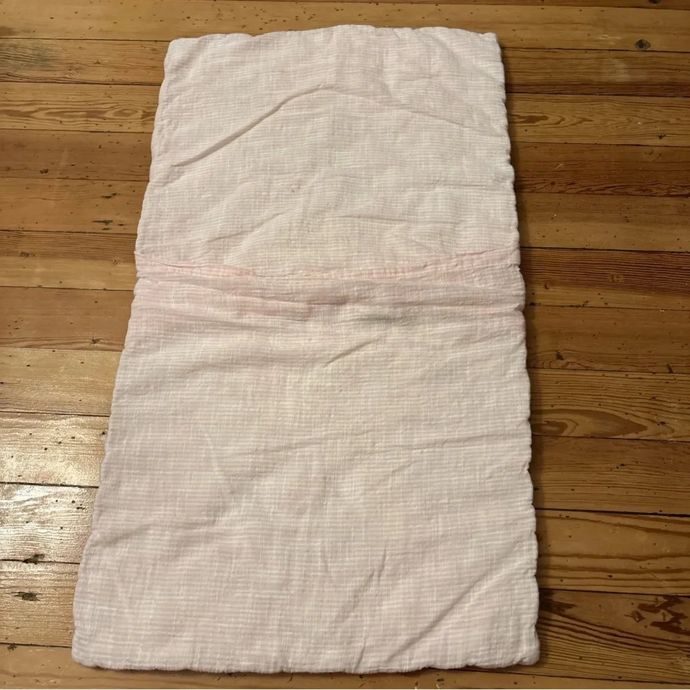 John Robshaw White & Pink Quilted Cotton King Pillowcase
